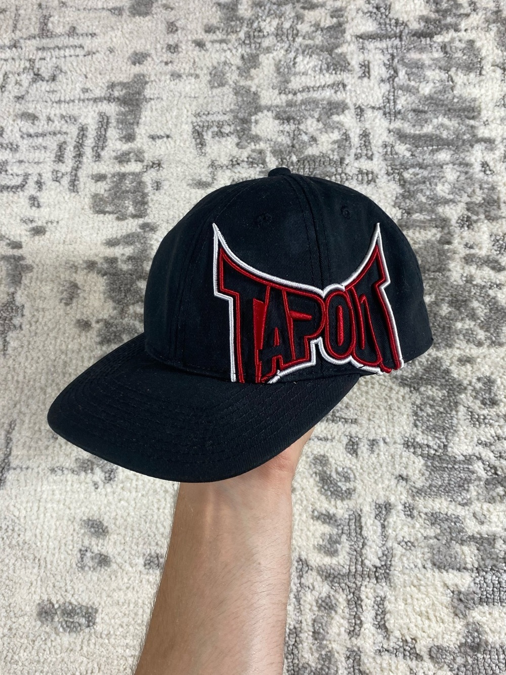 Y2k Tapout Embroidered Snapback Cap